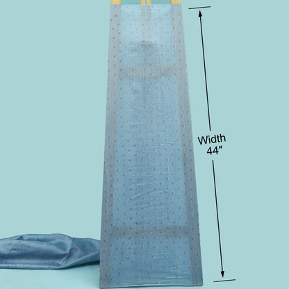 Floral Chanderi Print Fabric