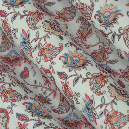 Multicolor Georgette Print Fabric