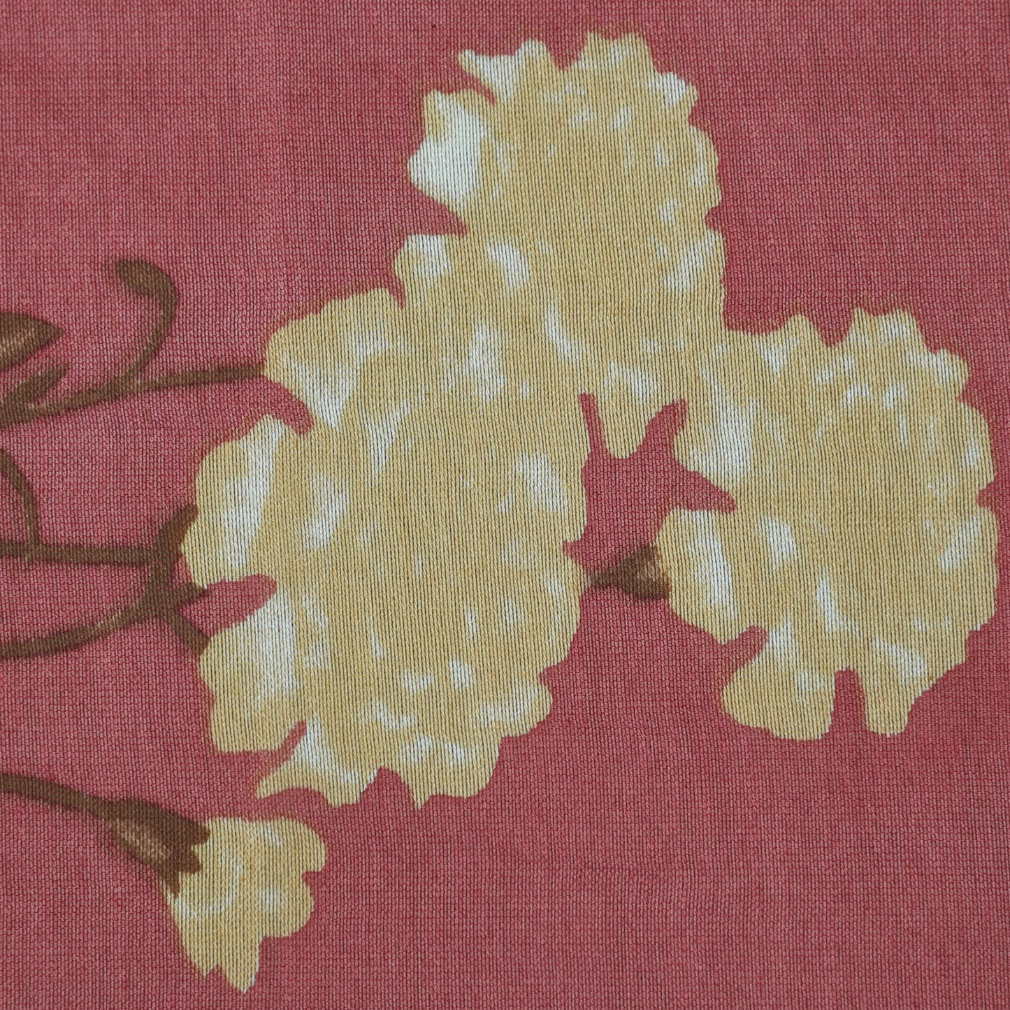 Floral Chanderi Print Fabric