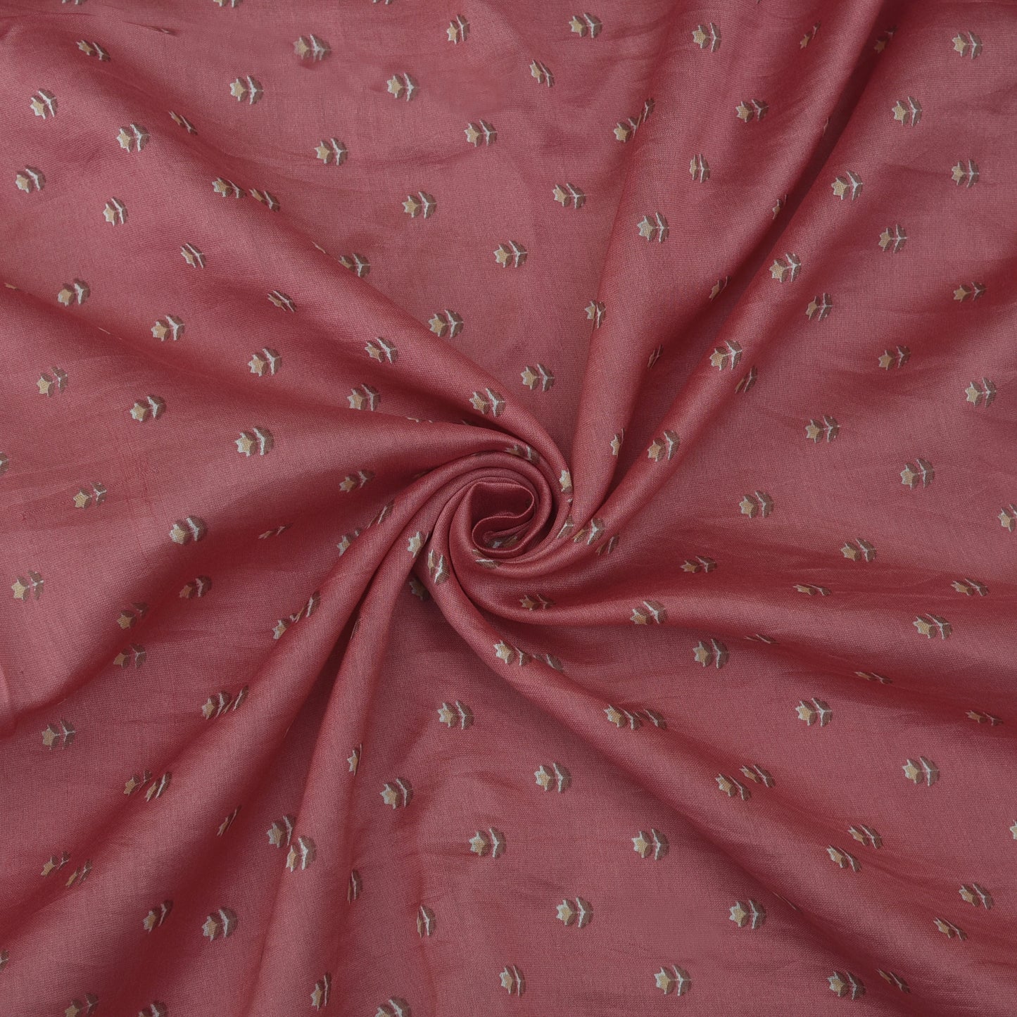 Floral Chanderi Print Fabric