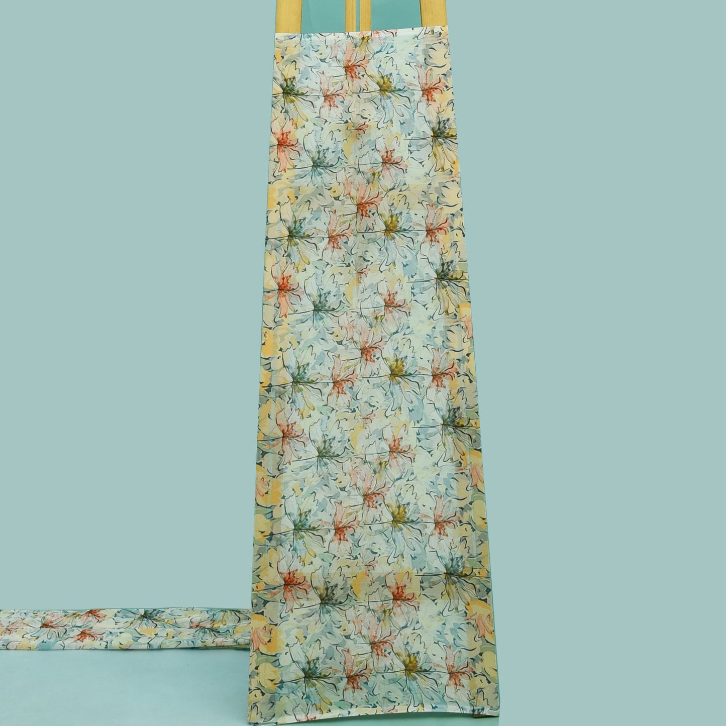 Multicolor Georgette Print Fabric