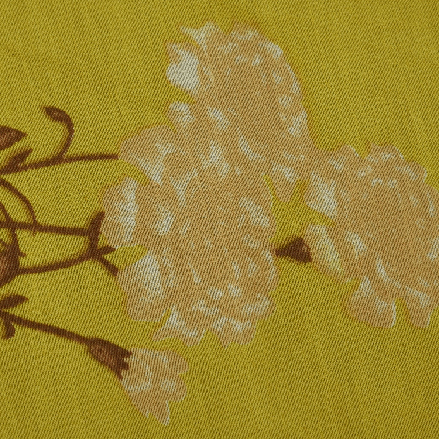 Floral Chanderi Print Fabric