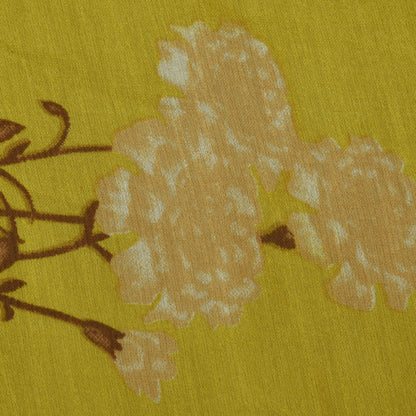 Floral Chanderi Print Fabric