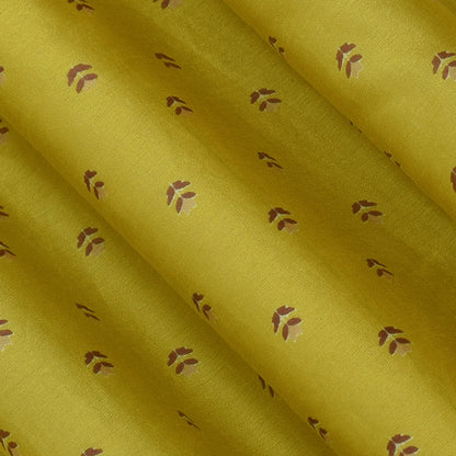 Floral Chanderi Print Fabric