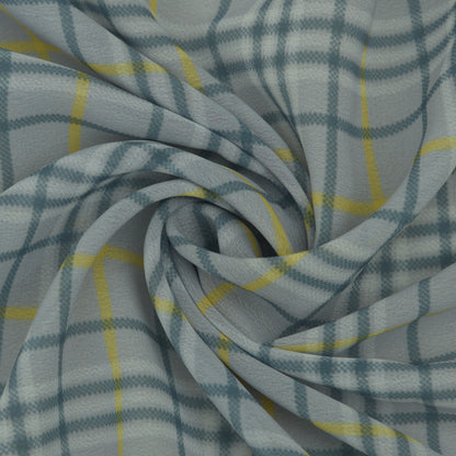 Multicolor Georgette Print Fabric