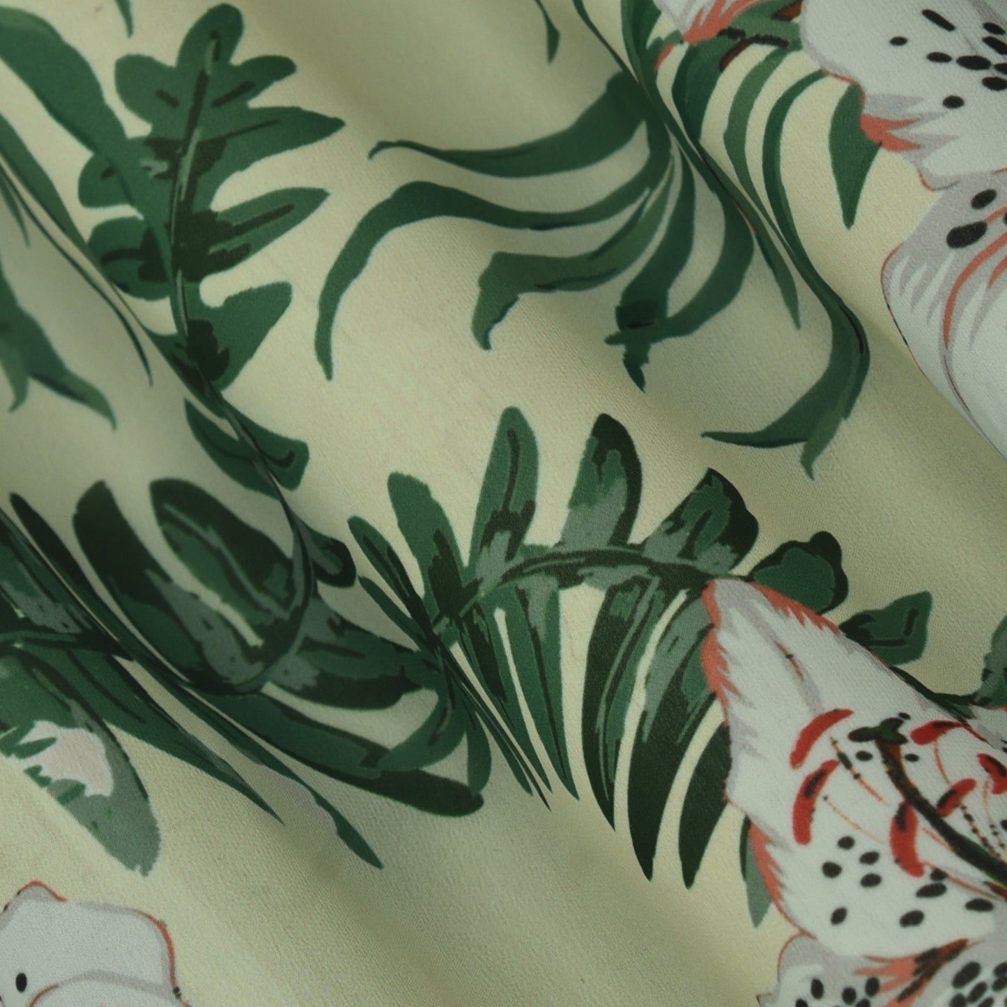 Multicolor Georgette Print Fabric