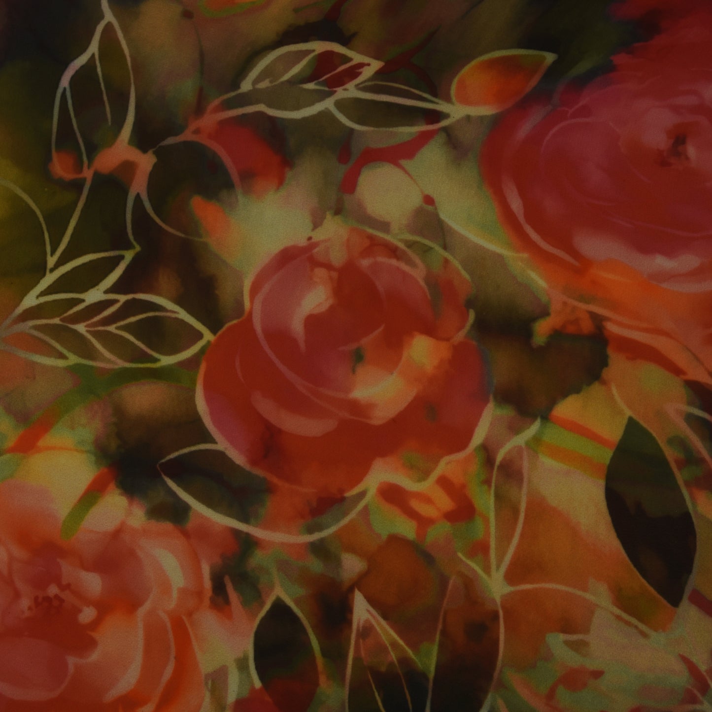 Multicolor Georgette Print Fabric