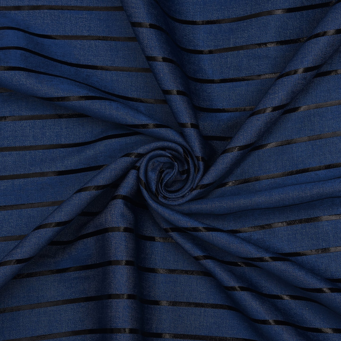 Colored Denim  Foil Fabric