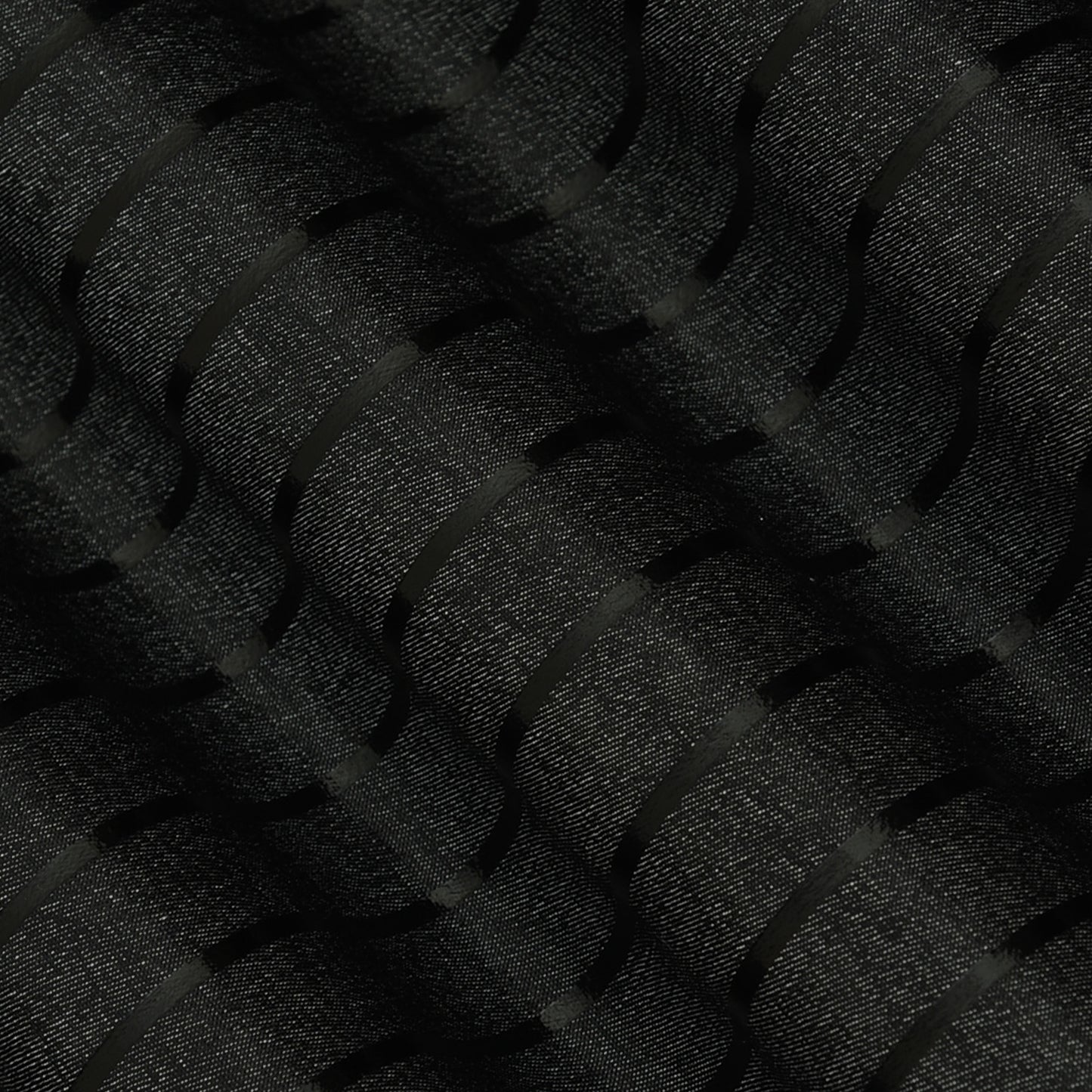 Colored Denim Foil Fabric