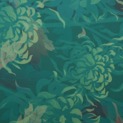 Multicolor Georgette Print Fabric