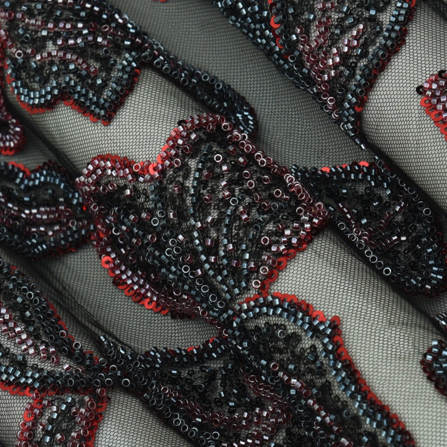 Heavy Net Embroidery Fabric