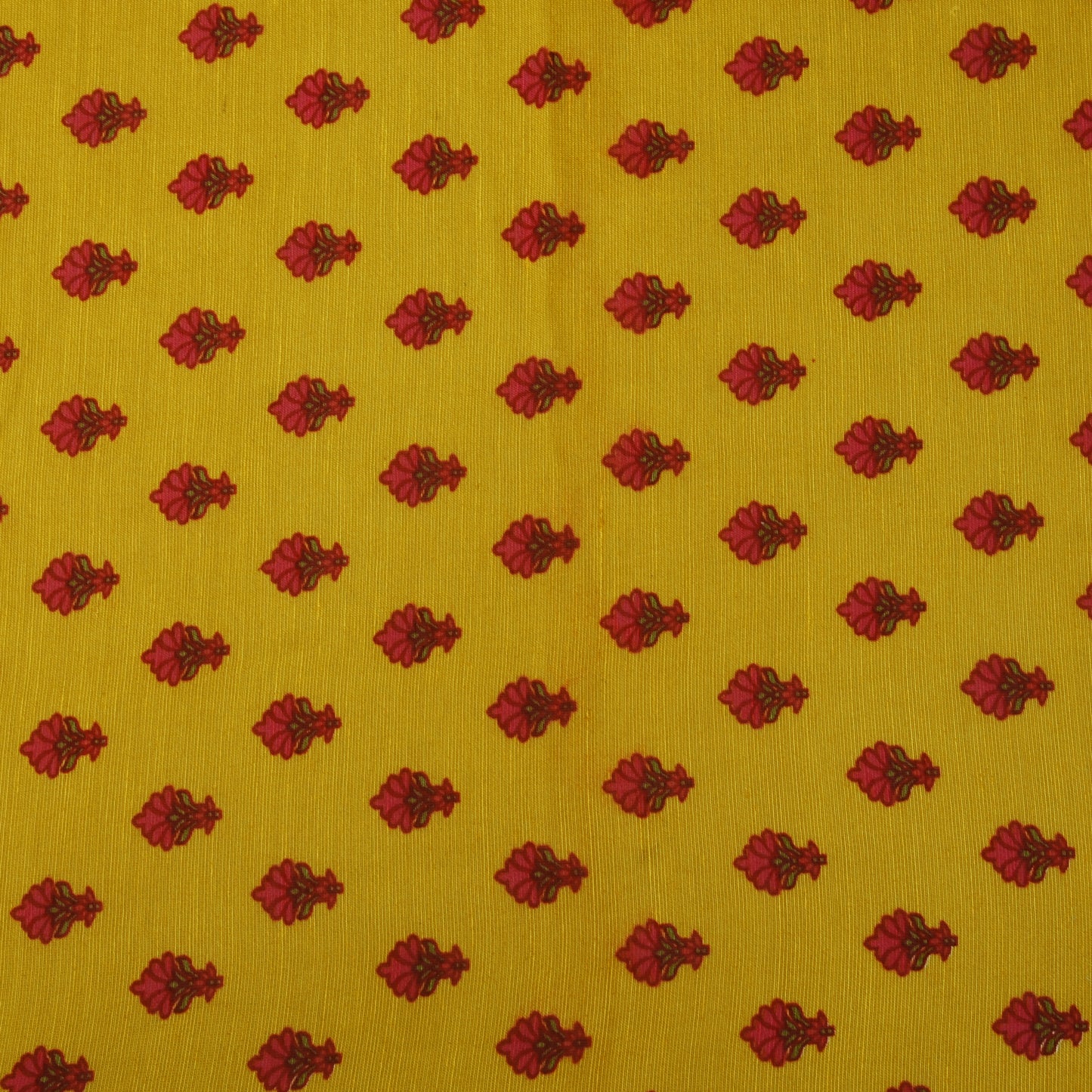 Floral Linen Print Fabric