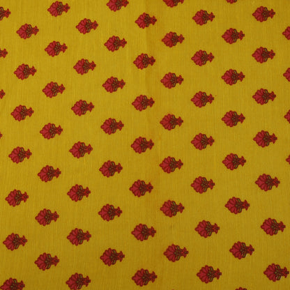 Floral Linen Print Fabric