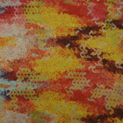 Multicolor Georgette Print Fabric