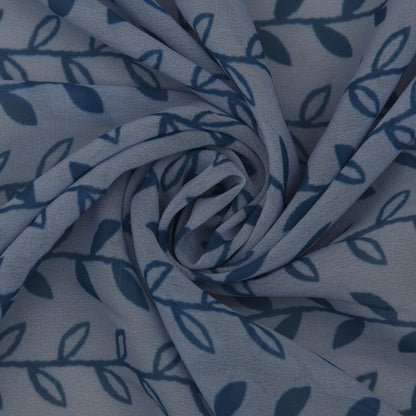 Multicolor Georgette Print Fabric