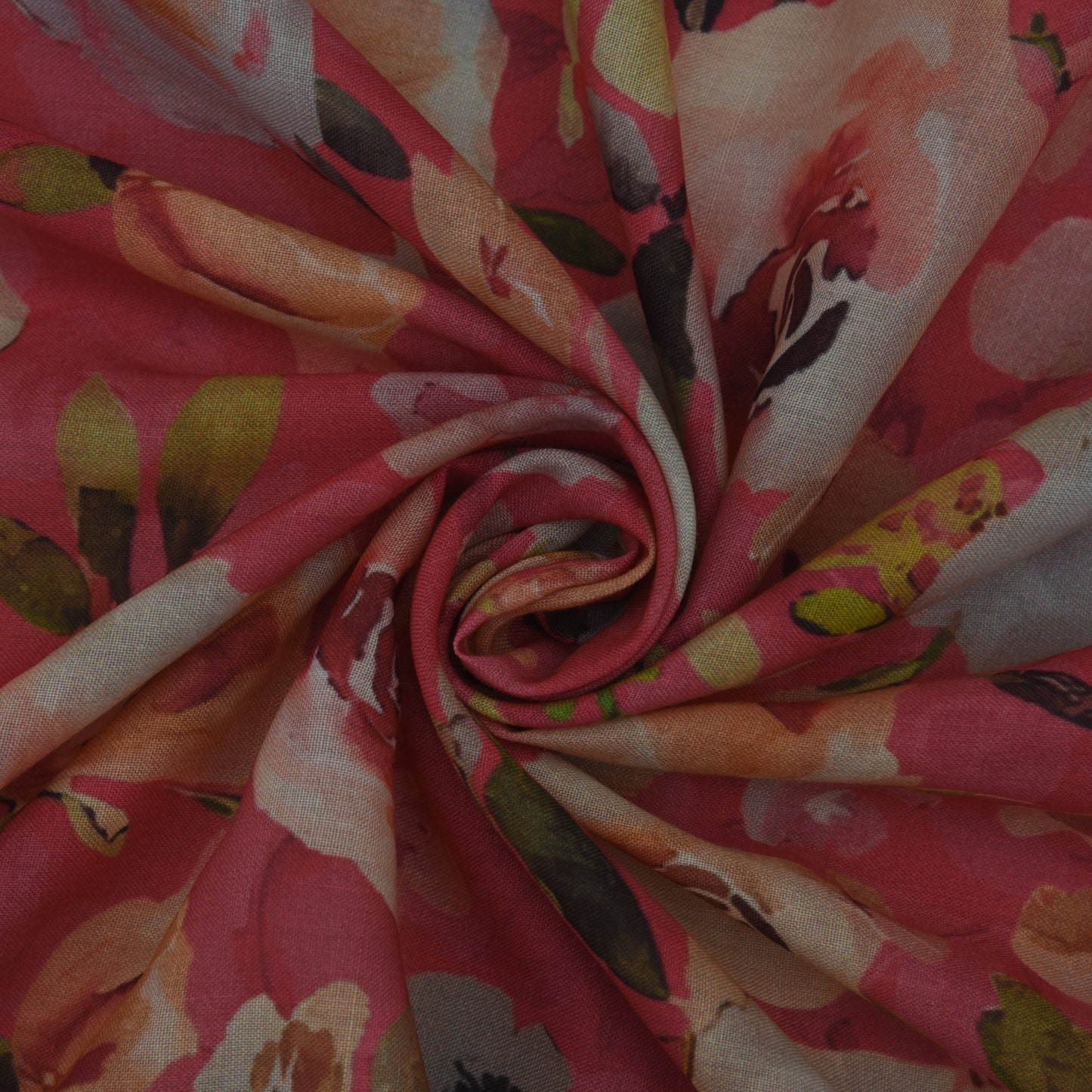 Multicolor Cotton Digital Print Fabric