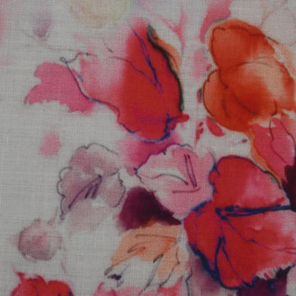 Multicolor Cotton Digital Print Fabric