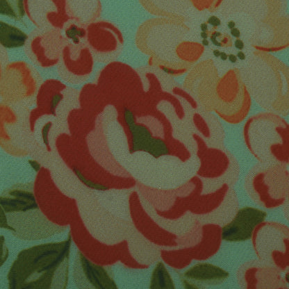 Multicolor Organza Print Fabric