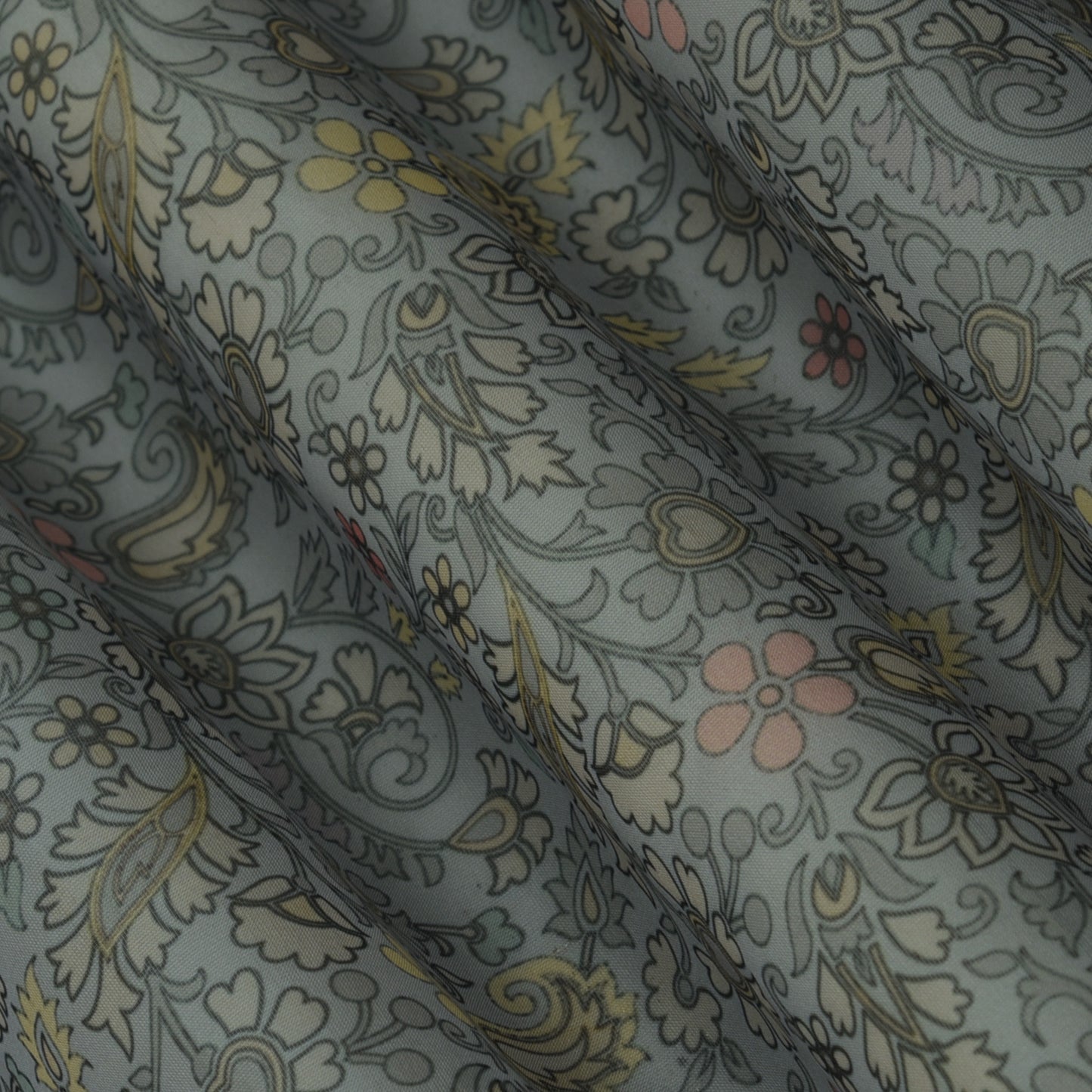 Multicolor Organza Print Fabric