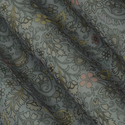 Multicolor Organza Print Fabric