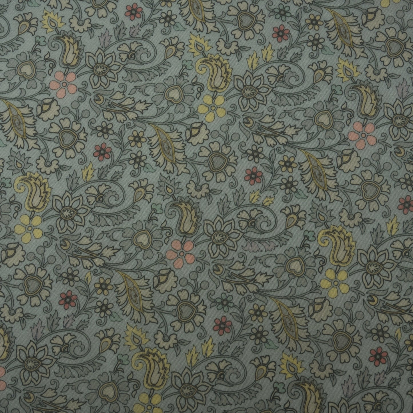 Multicolor Organza Print Fabric