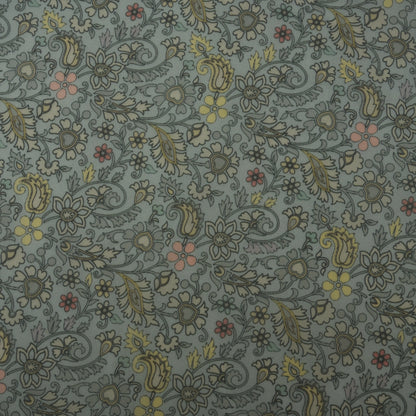 Multicolor Organza Print Fabric