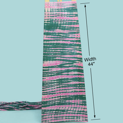 Crepe Shibori Print Fabric