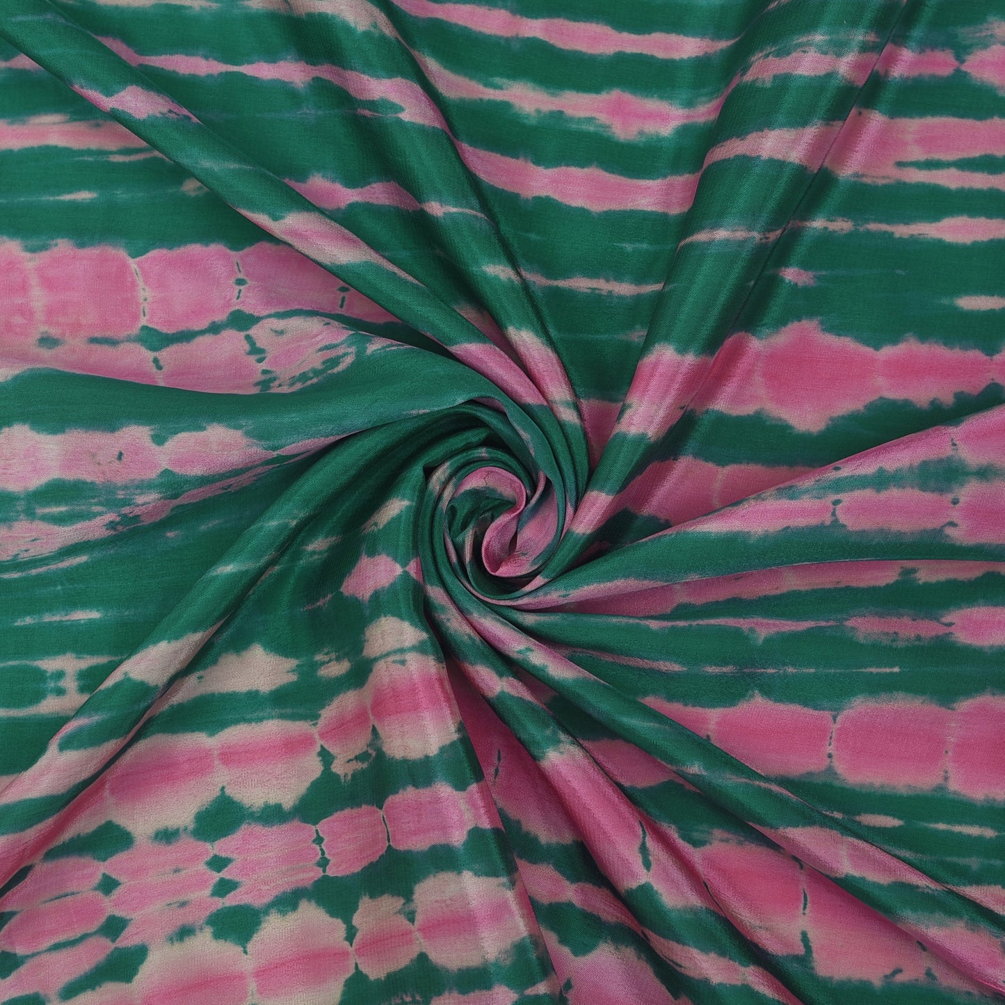 Crepe Shibori Print Fabric