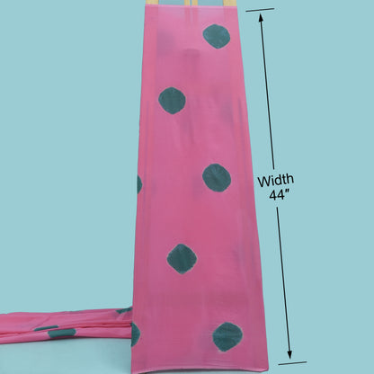 Crepe Shibori Print Fabric