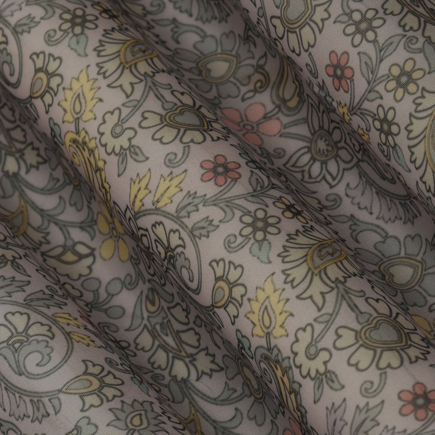 Multicolor Organza Print Fabric