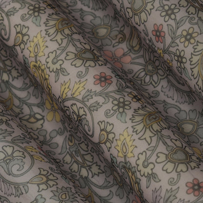 Multicolor Organza Print Fabric