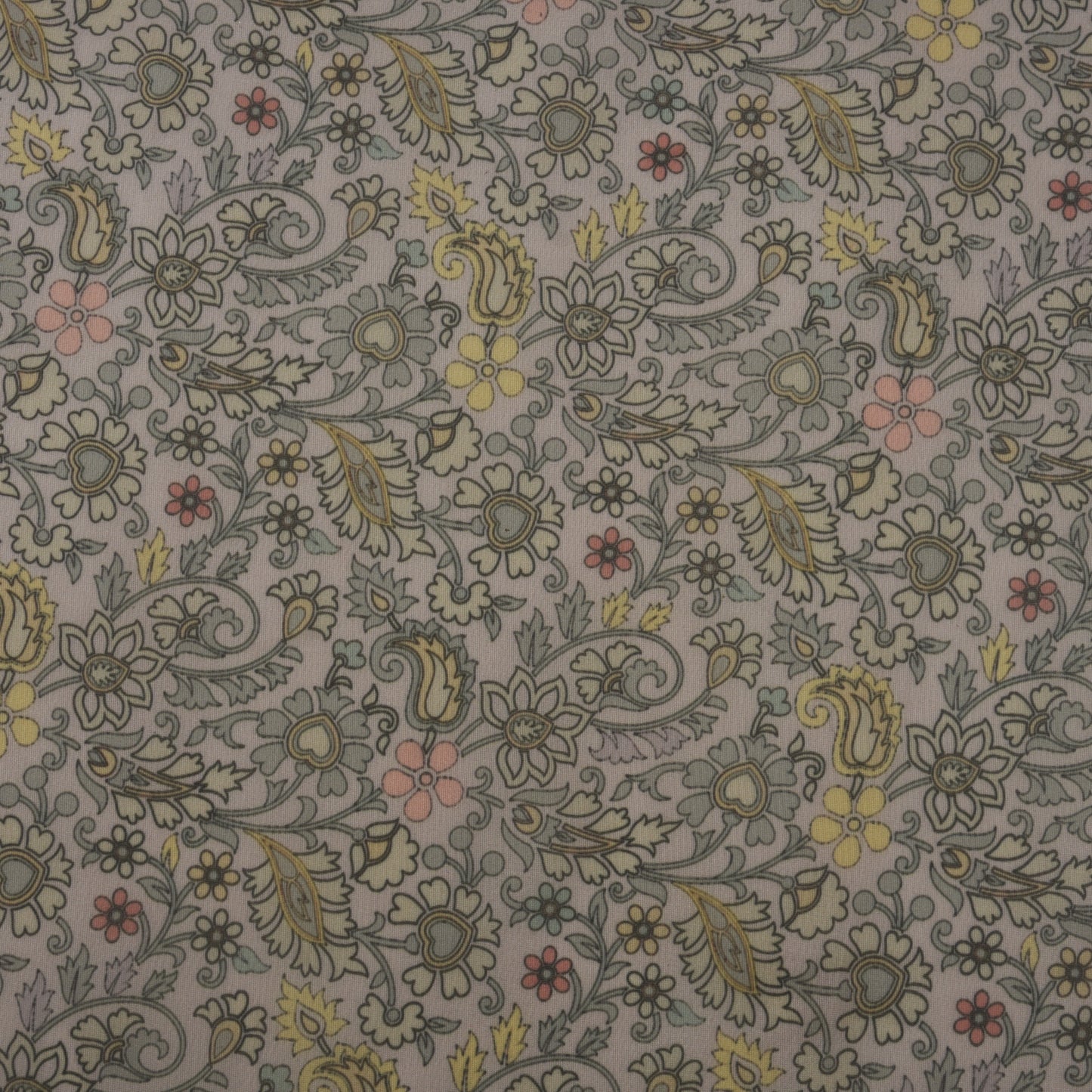 Multicolor Organza Print Fabric