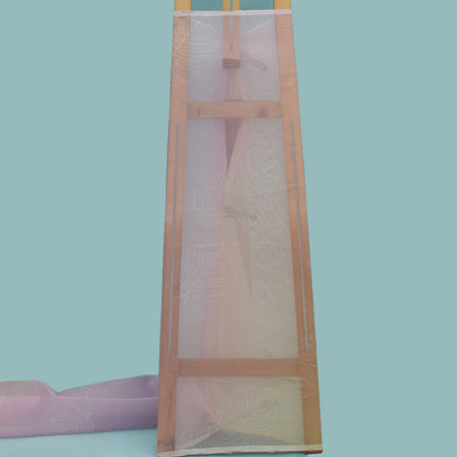 Multicolor Organza Print Fabric