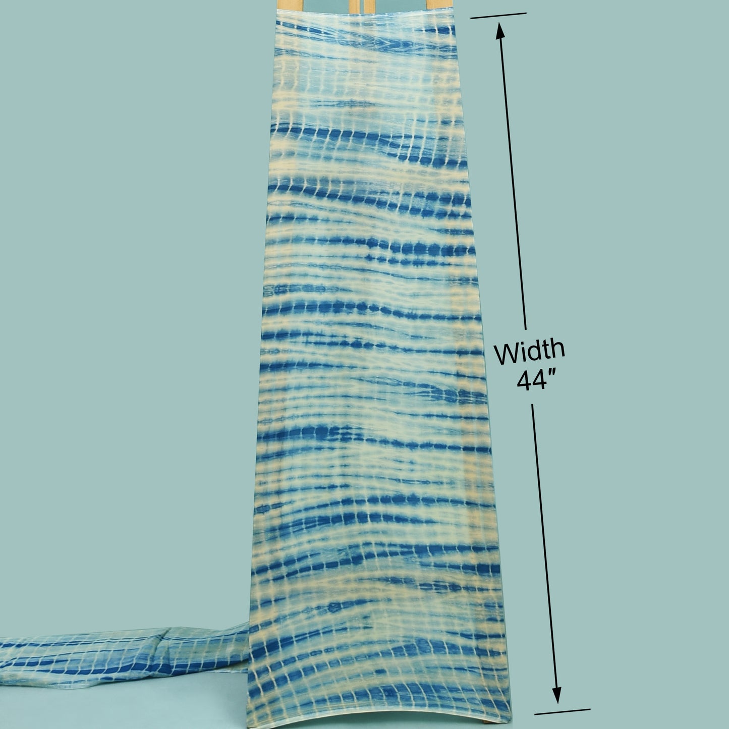 Crepe Shibori Print Fabric