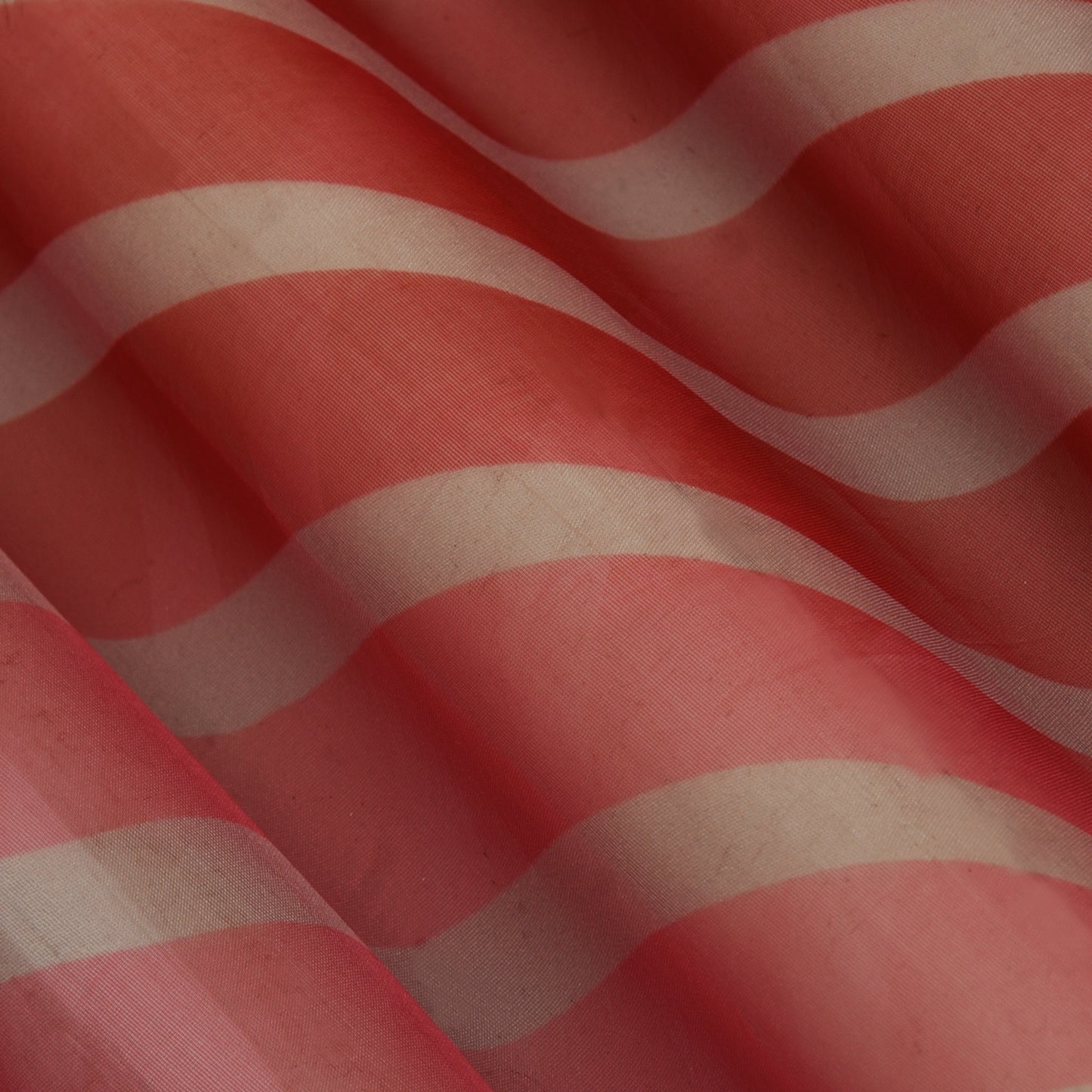 Multicolor Organza Print Fabric