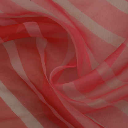 Multicolor Organza Print Fabric