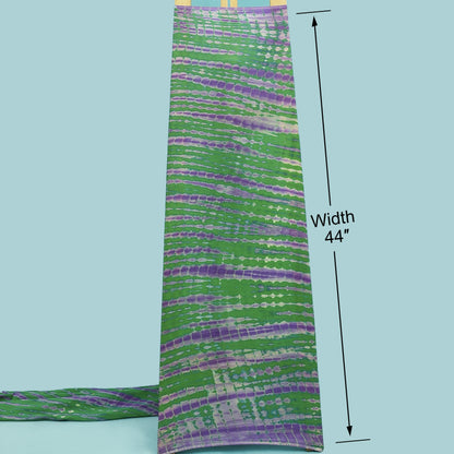 Crepe Shibori Print Fabric