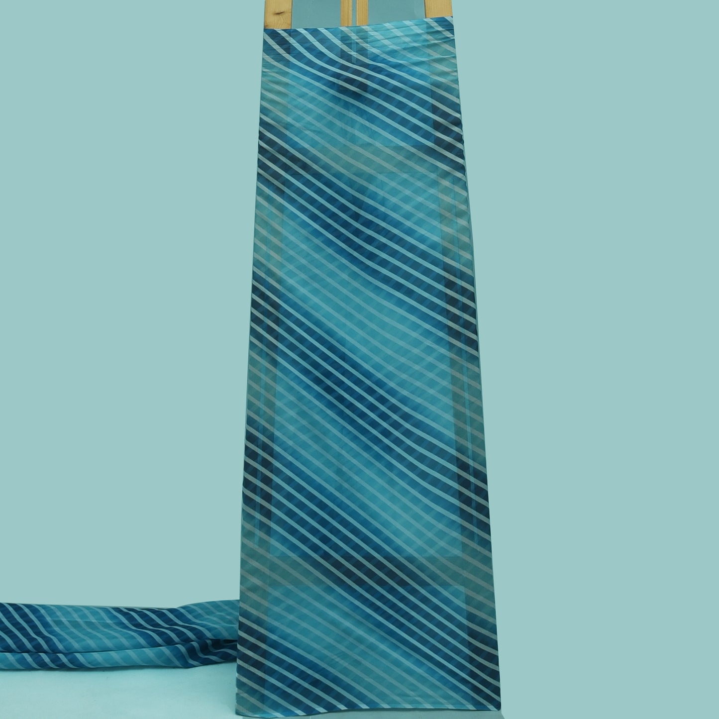 Multicolor Organza Print Fabric