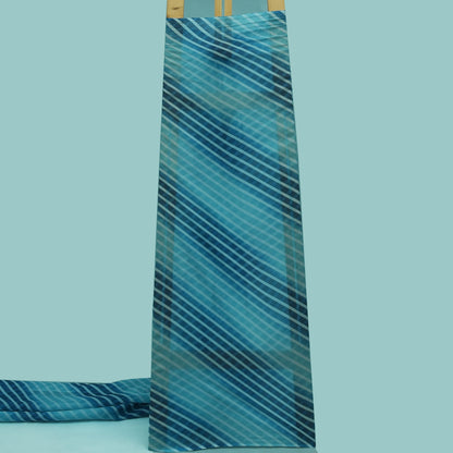 Multicolor Organza Print Fabric