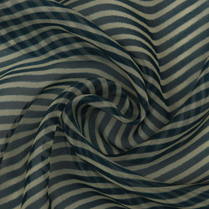 Multicolor Organza Print Fabric