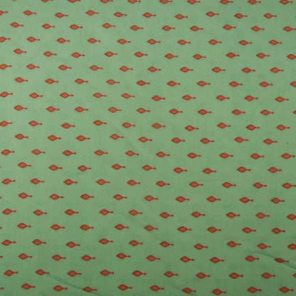 Multicolor Organza Print Fabric