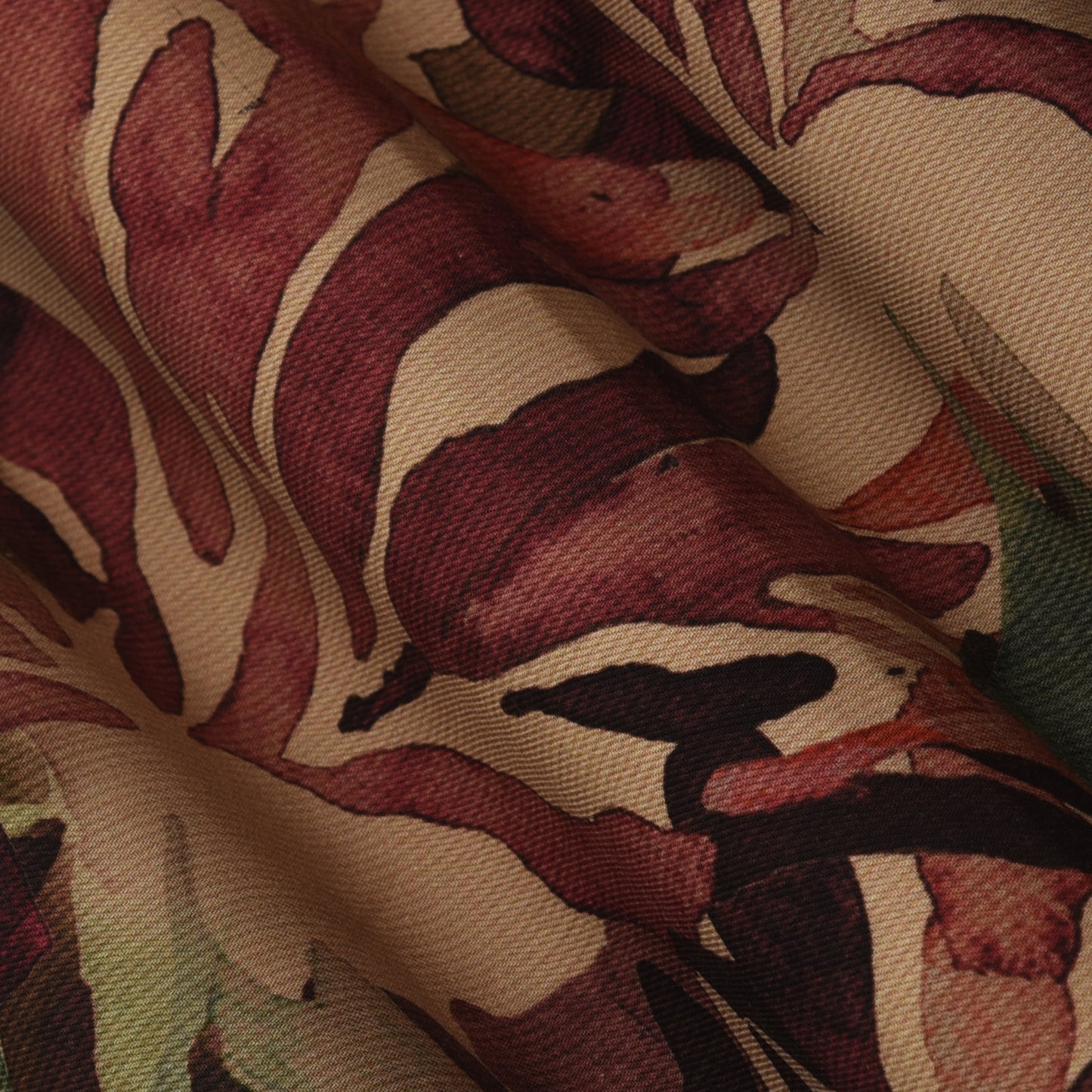 Multicolor Pashmina Print Fabric