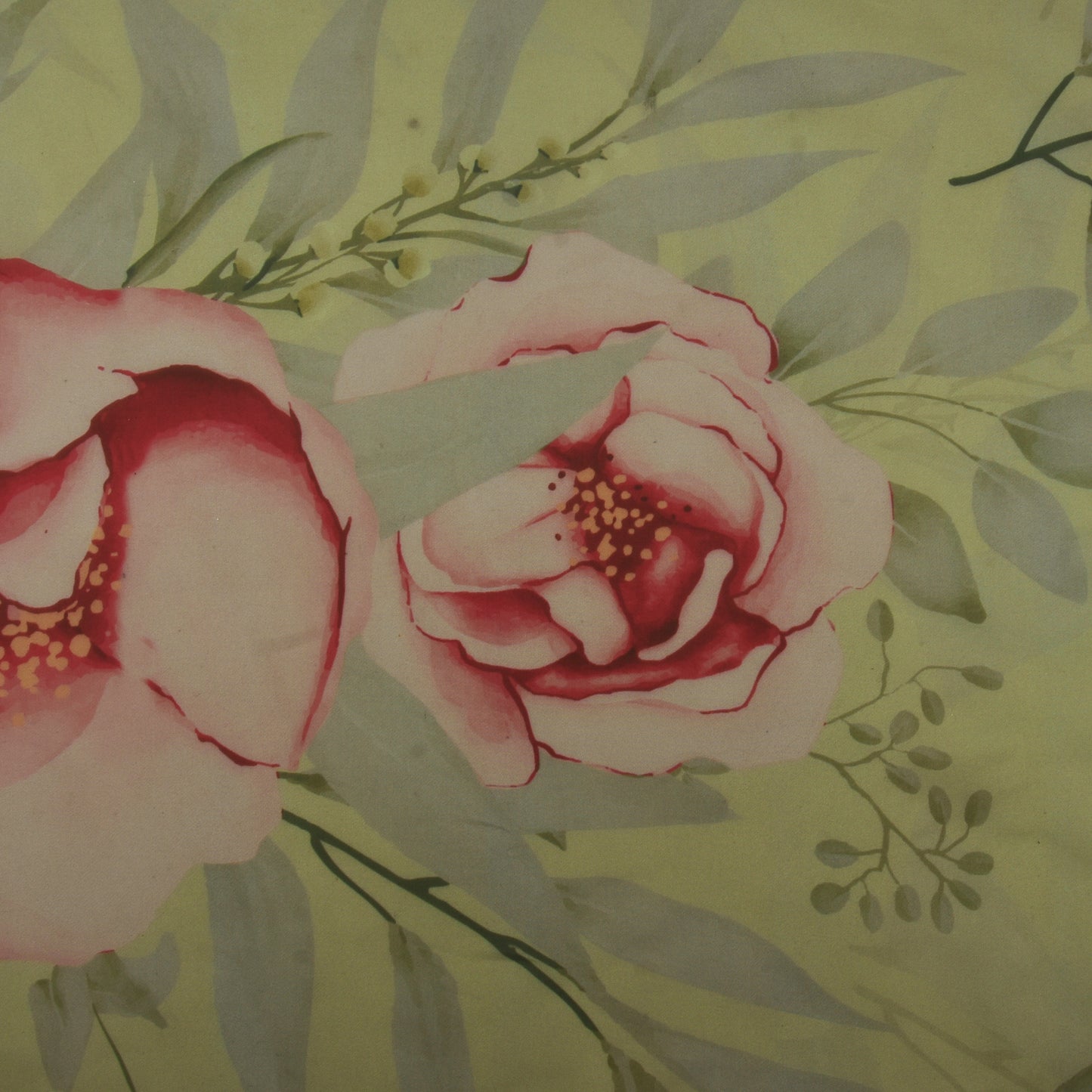 Multicolor Organza Print Fabric