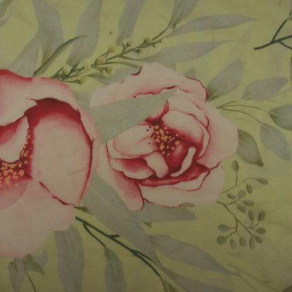 Multicolor Organza Print Fabric