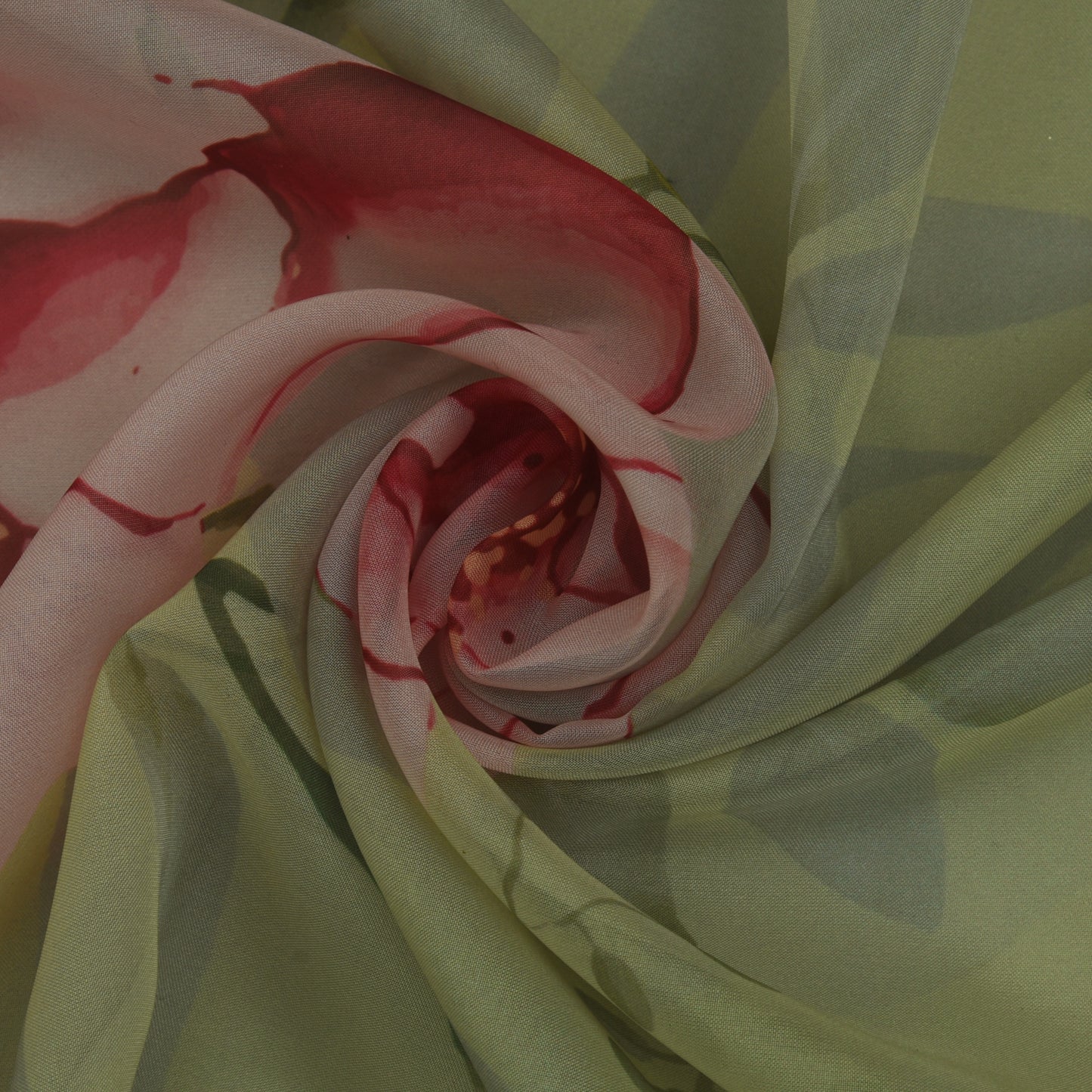 Multicolor Organza Print Fabric