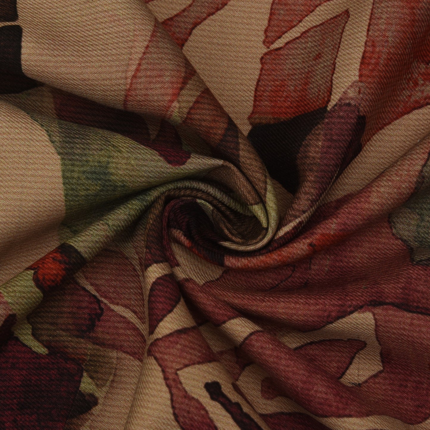 Multicolor Pashmina Print Fabric