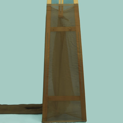 Multicolor Organza Print Fabric