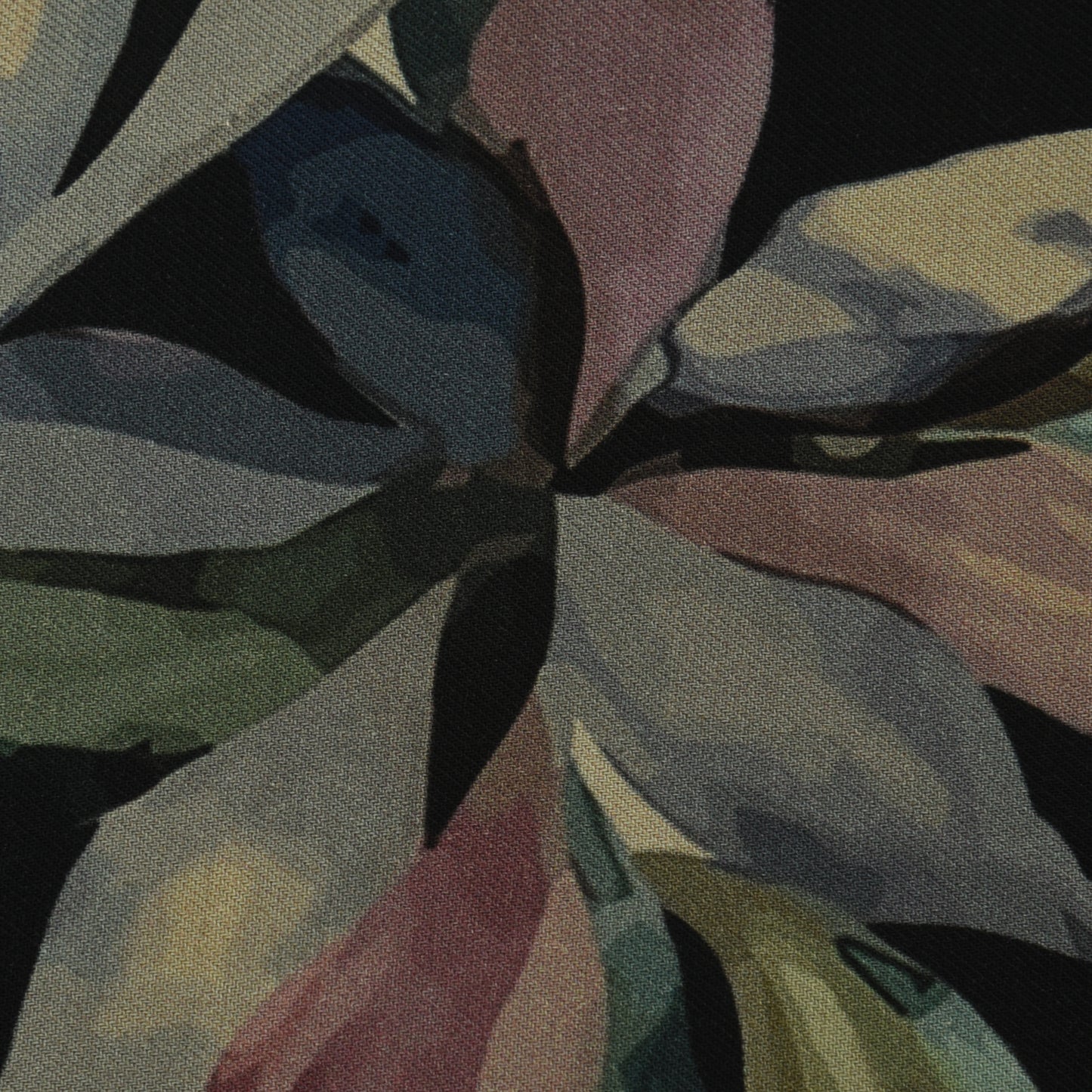 Multicolor Pashmina Print Fabric