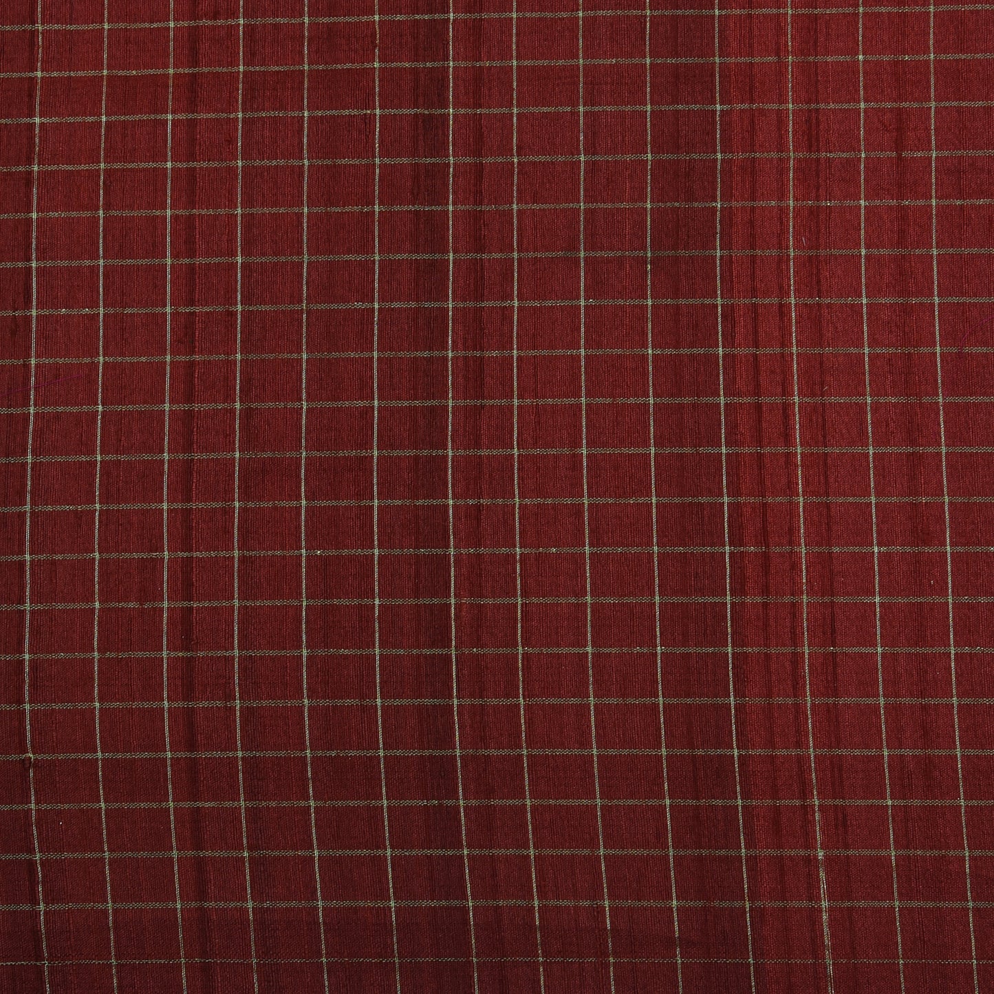 Maroon Color Pure Brocade Fabric