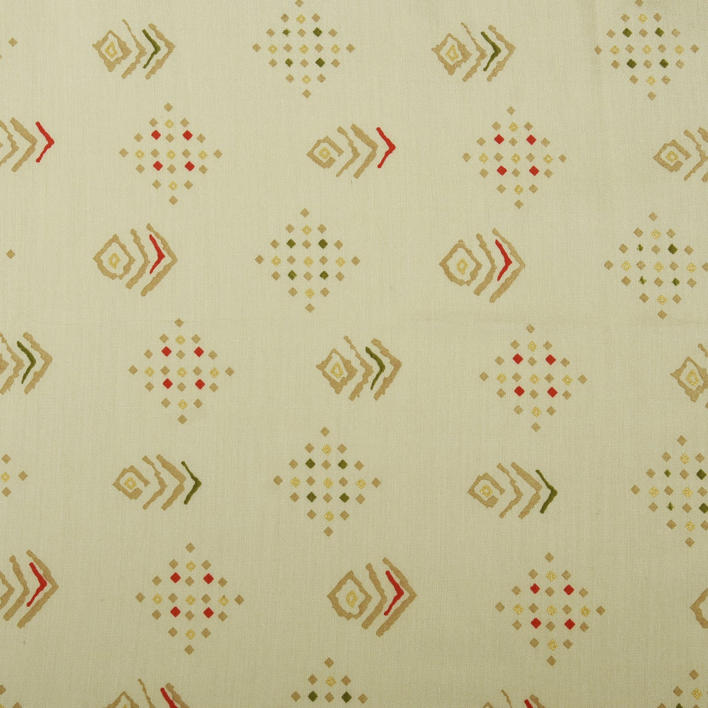 Chanderi Foil Print Fabric